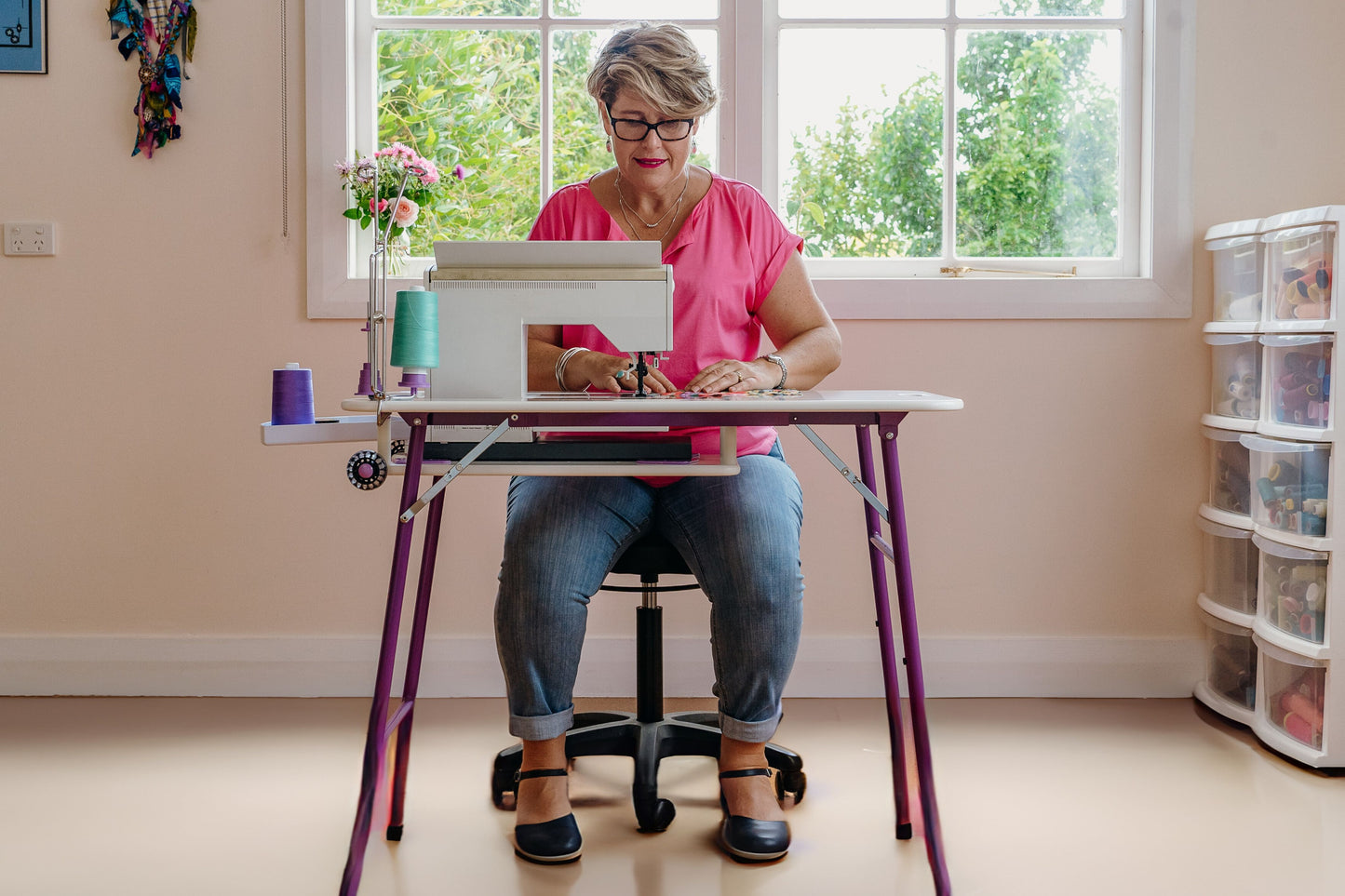 Portable Sewing Table